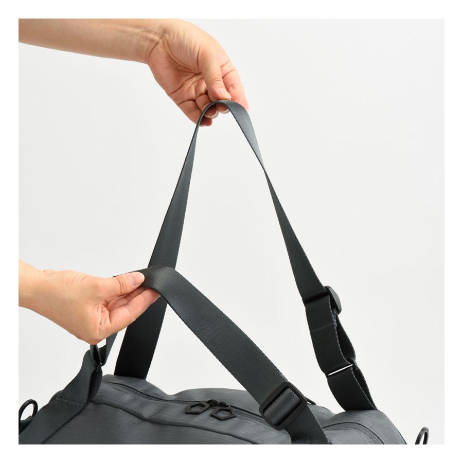 MILESTO（ミレスト） ボストンバッグ 35L ヒュッテ 撥水 着脱ポーチ付
