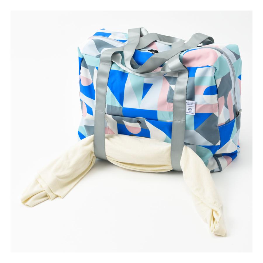 MILESTO ミレスト パピエティグル ボストンバッグ 折りたたみ式