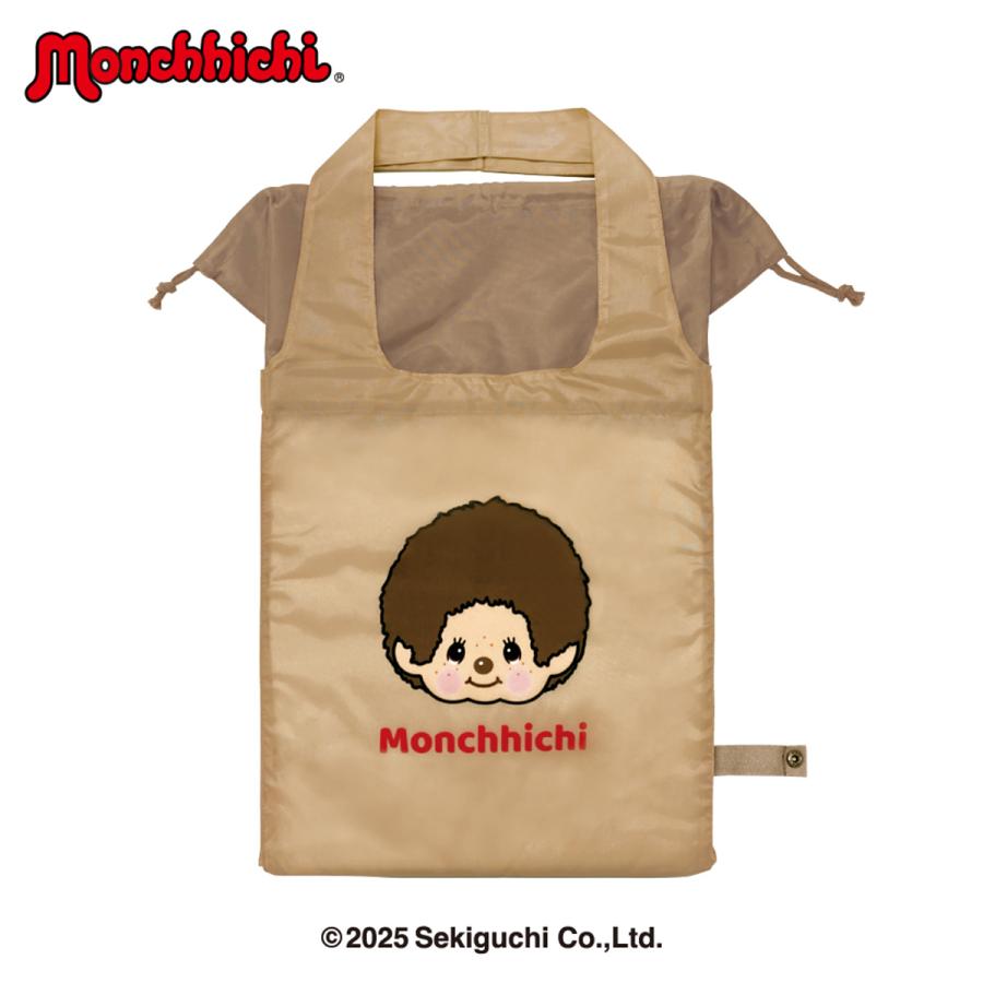 モンチッチ エコバッグ 折りたたみ 収納 ポーチ付き トートバッグ