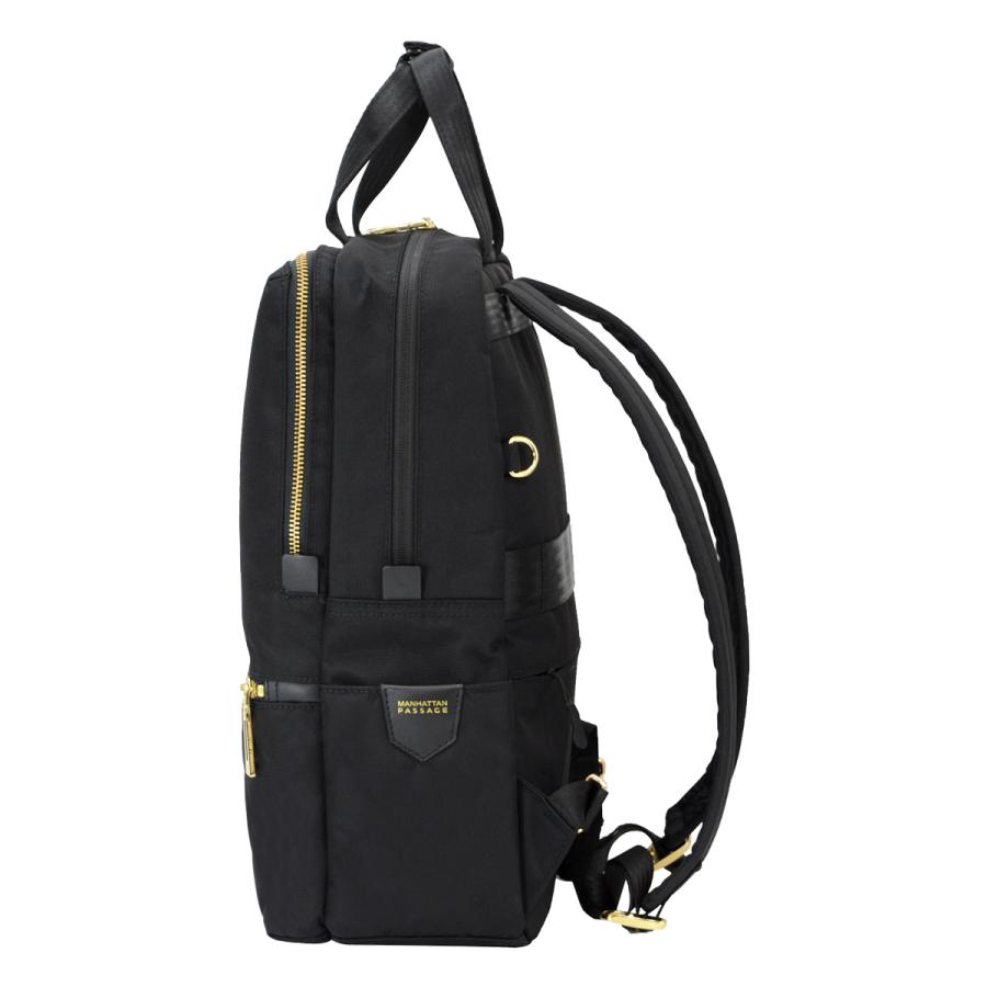 マンハッタンパッセージ MANHATTAN PASSAGE リュック バッグ バックパック レディース RUCKSACK ブラック ネイビー 黒 1300 MANHATTAN PASSAGE（マンハッタンパッセージ） リュック A4 レディース