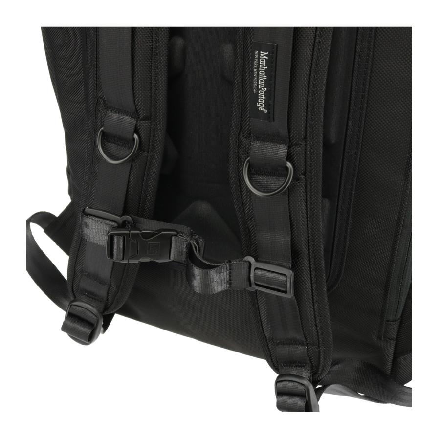 マンハッタンポーテージ ブラックレーベル リュック バックパック メンズ レディース MP1261BL-BB Manhattan Portage BLACK LABEL 大容量 旅行 通勤 通学 出張｜sacsbar｜13