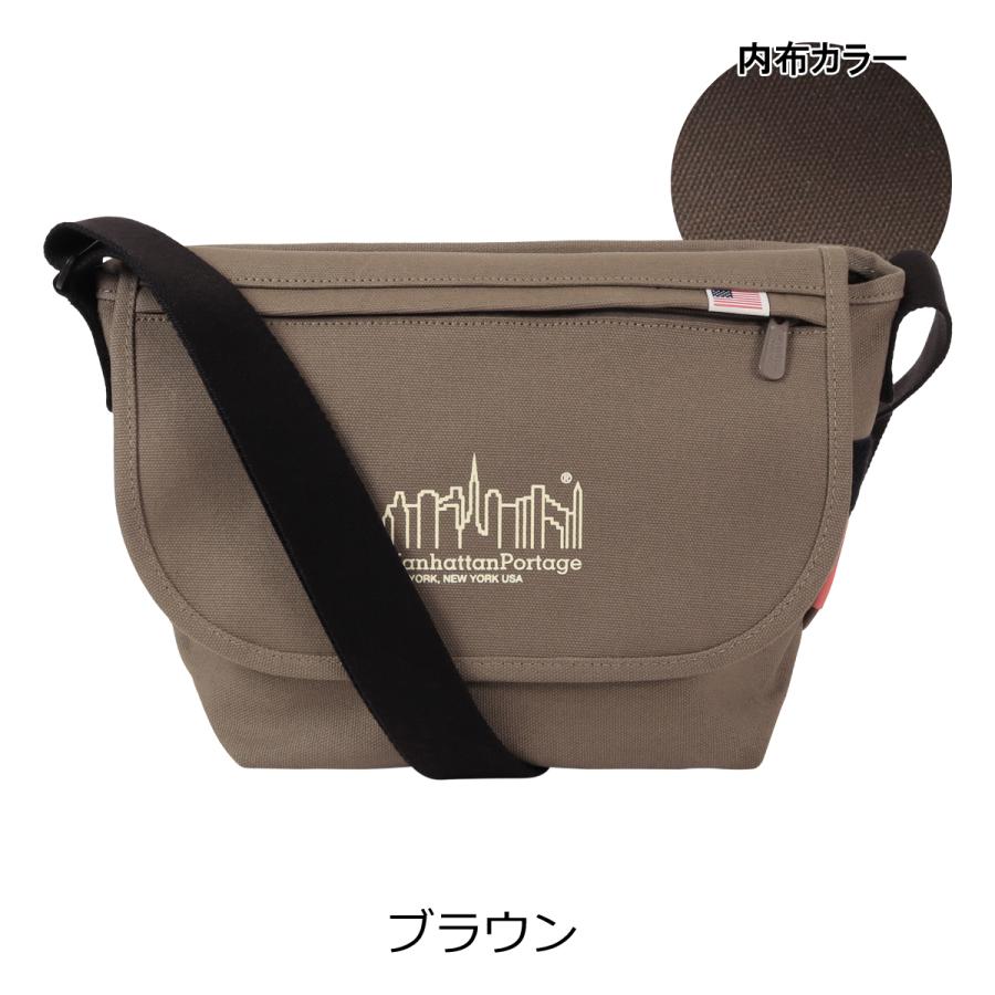 Manhattan Portage ★ メッセンジャーバッグ ブラウン　人気 Manhattan Portage（マンハッタンポーテージ） メッセンジャーバッグ