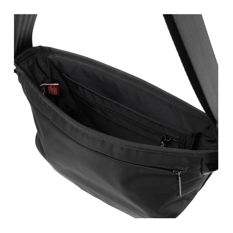 マンハッタンポーテージ ブラックレーベル ショルダーバッグ メッセンジャーバッグ 横型 レディース MP1616TWLBL Manhattan Portage BLACK LABELの画像