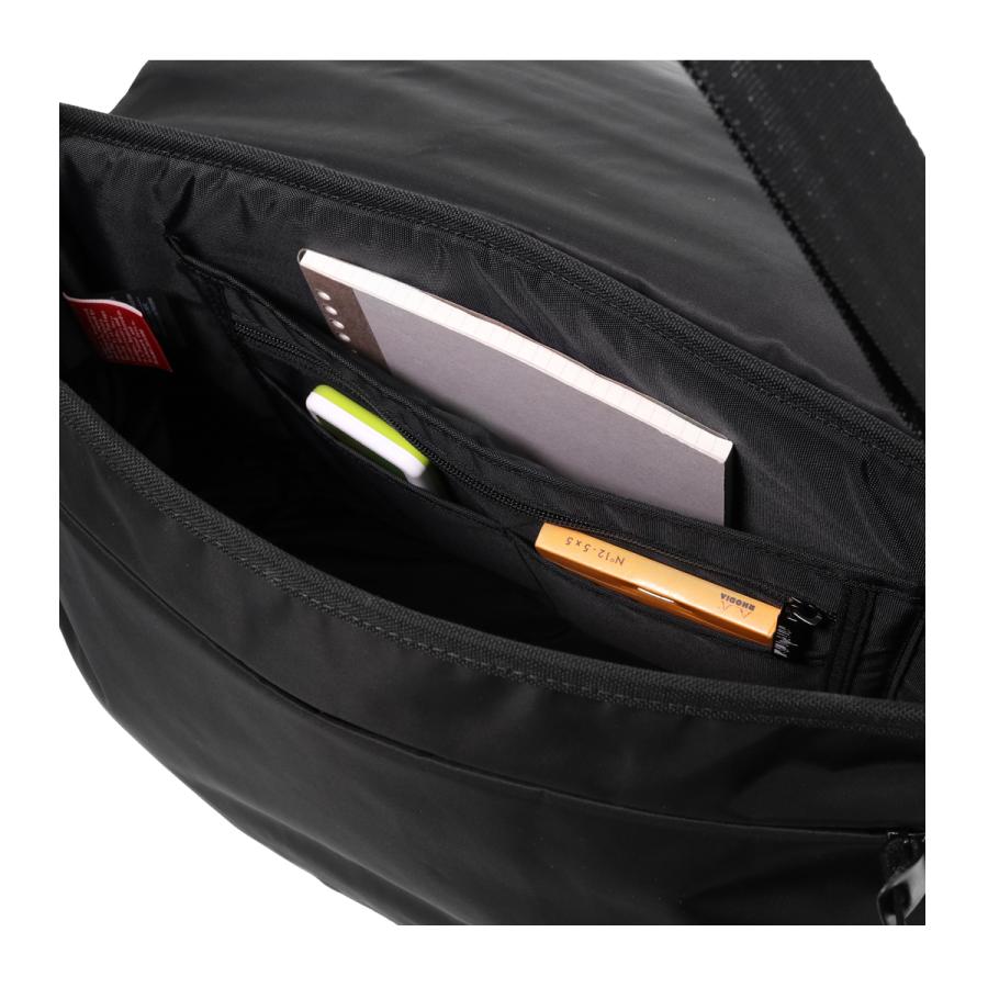 マンハッタンポーテージ ブラックレーベル ショルダーバッグ 横型 レディース MP1686TWLBL Manhattan Portage BLACK LABEL 通勤 通学 撥水の画像