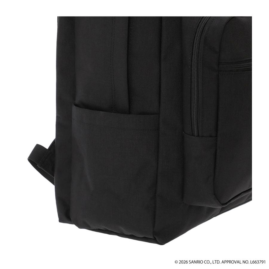 マンハッタンポーテージ リュック A4 25L クロミ サンリオ レディース MP2236-500KRM manhattanportage Kuromi 刺繍 キャラクターの画像