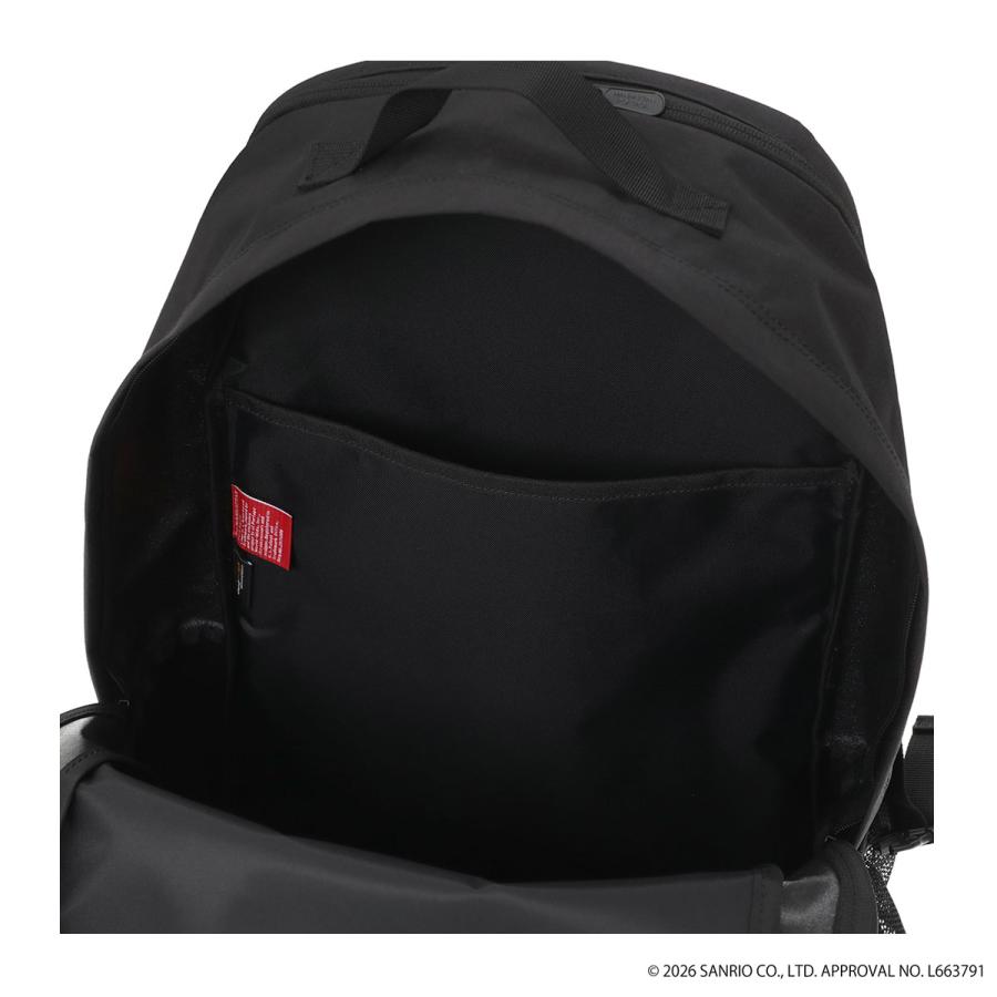 マンハッタンポーテージ リュック A4 25L クロミ サンリオ レディース MP2236-500KRM manhattanportage Kuromi 刺繍 キャラクターの画像