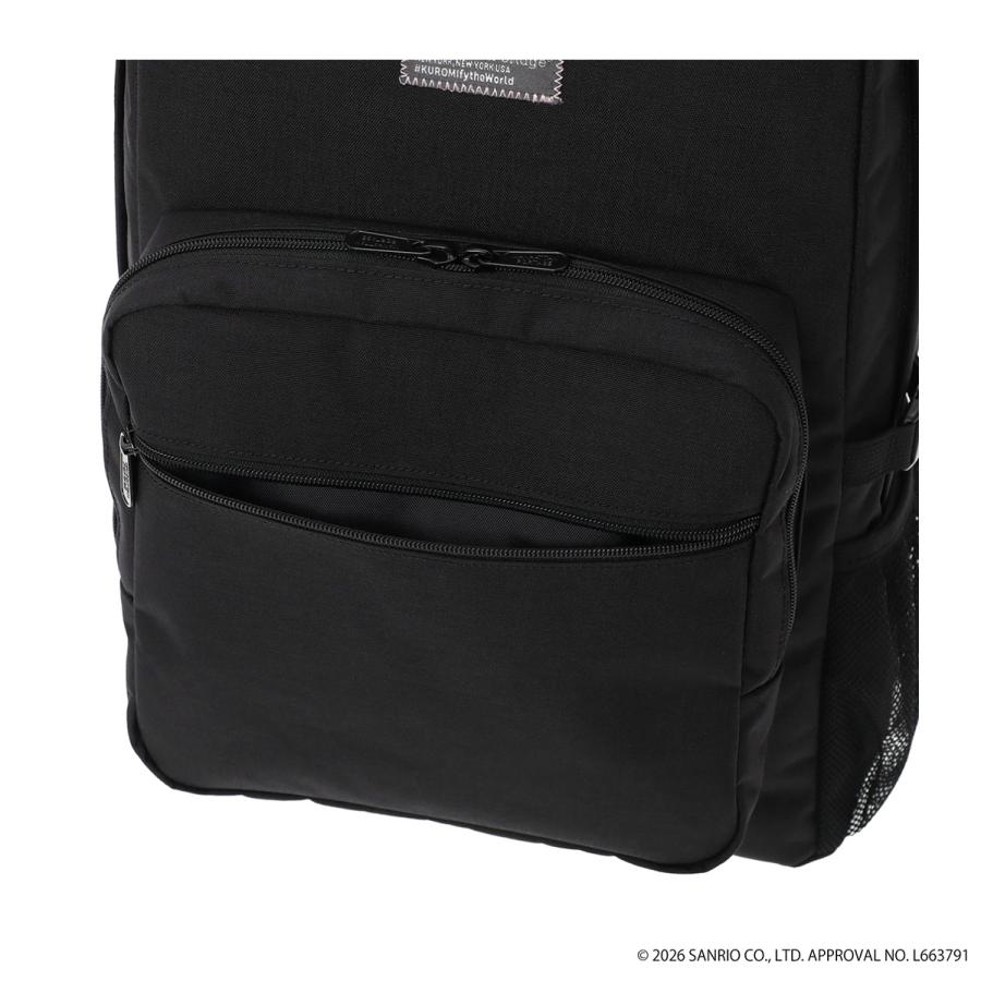 マンハッタンポーテージ リュック A4 25L クロミ サンリオ レディース MP2236-500KRM manhattanportage Kuromi 刺繍 キャラクターの画像