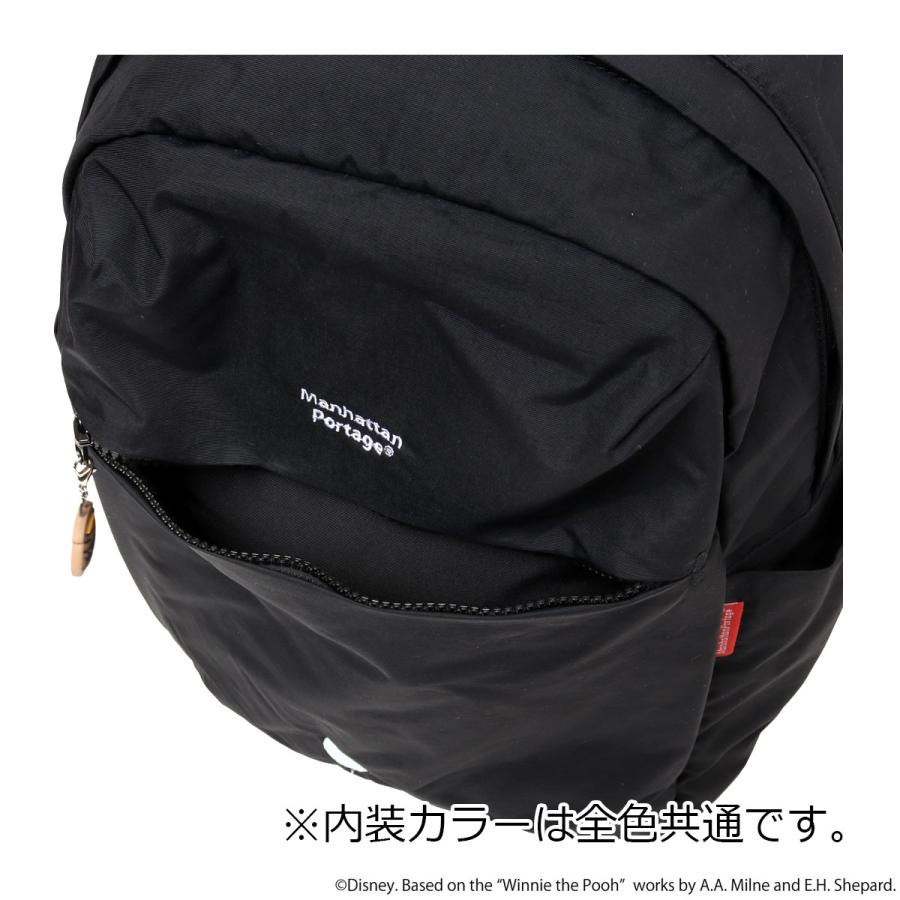 マンハッタンポーテージ くまのプーさん コラボ POOH プーさん リュックサック A4 13インチ 15L メンズ レディース MP2286BPTSPH25 Manhattan Portageの画像