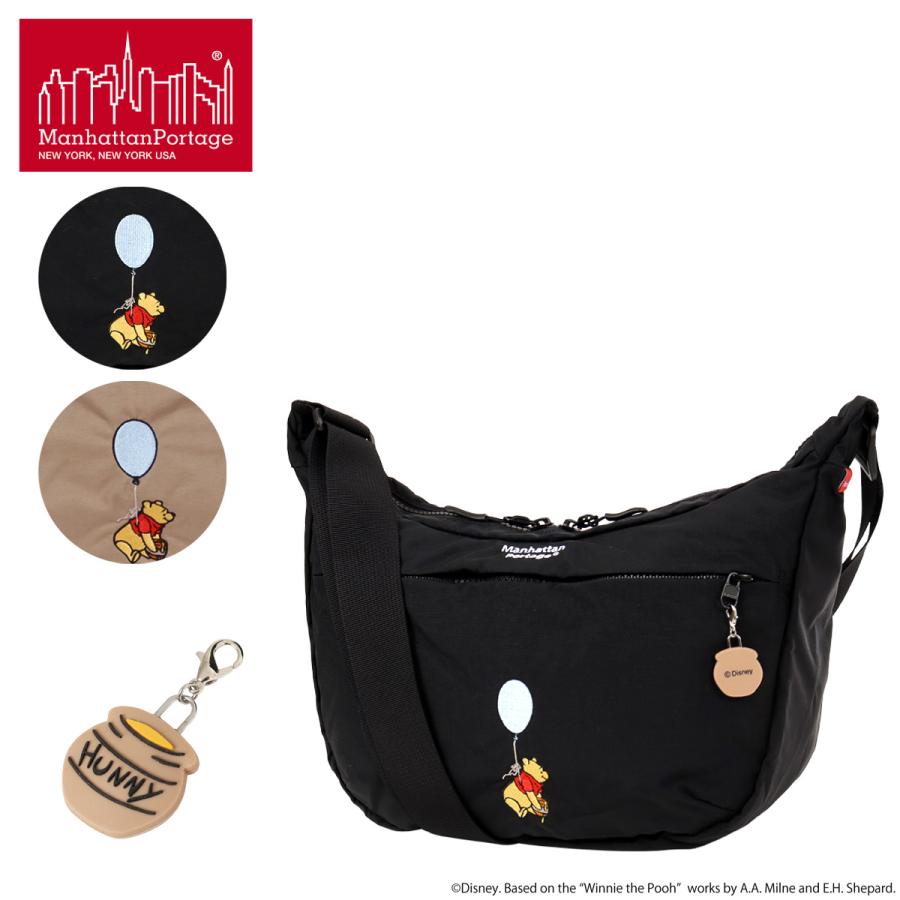【10%OFFクーポン】【商品レビューで＋5％】【日本正規品】 マンハッタンポーテージ ショルダーバッグ Manhattan Portage POOH くまのプーさん MP2409TSPH25 Manhattan Portage（マンハッタンポーテージ） くまのプーさん コラボ