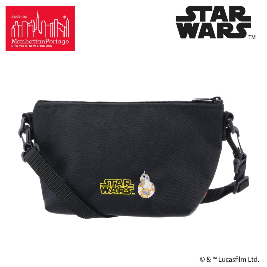 【美品】マンハッタンポーテージ STAR WARS コラボ ショルダーバッグ 黒 マンハッタンポーテージ Manhattan Portage 新商品/マンハッタン