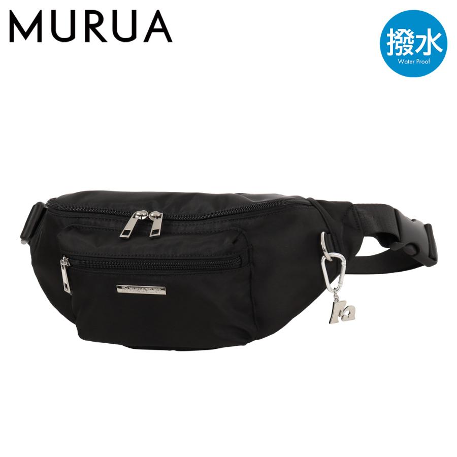 MURUA（ムルーア） ボディバッグ 撥水 レディース MR-B1382 ウエスト