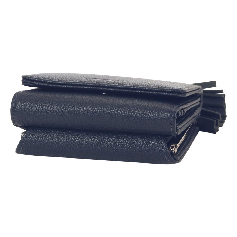 MURUA（ムルーア） 三つ折り財布 スナップボタン タッセル mr-w1322