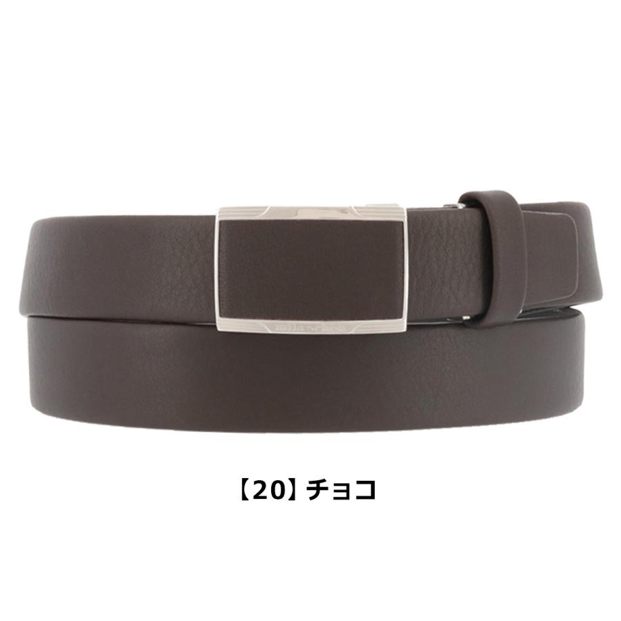 ✨美品✨モンブラン　シャイニーステンレススティールピンバックル　レザー　黒 mila schon ミラショーン レザーベルト MSMB4180 milaschon