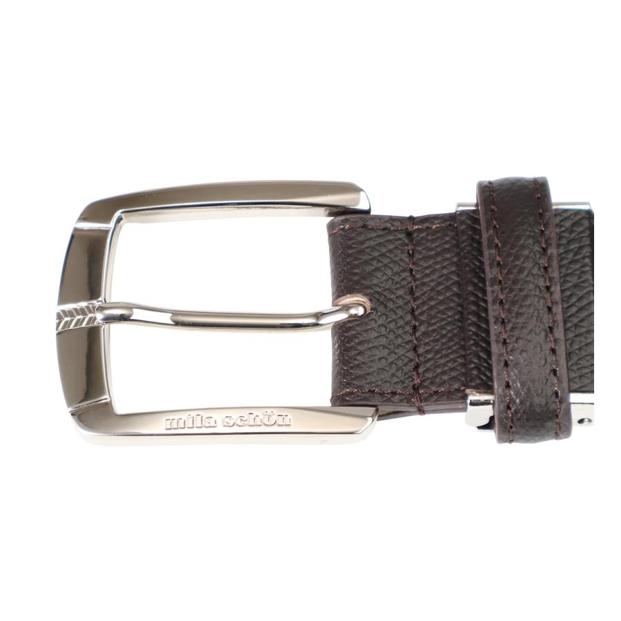 mila schon ミラショーン ベルト 牛革 本革 レザー 日本製