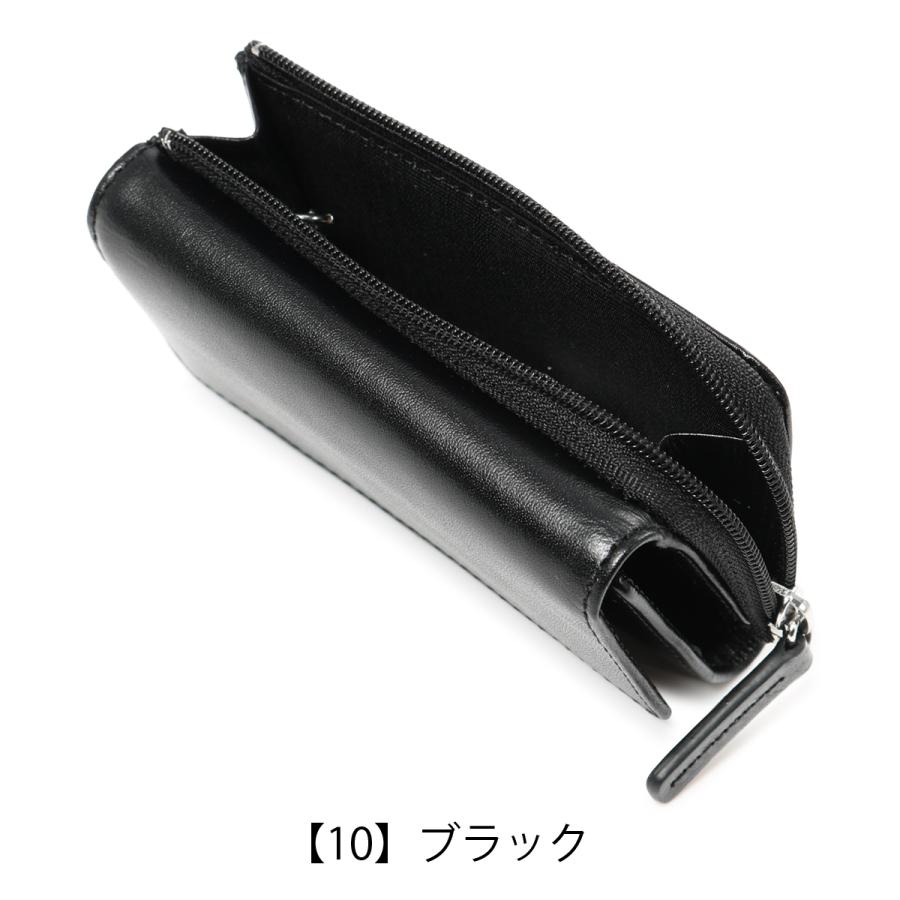 【新品⭐️未使用】ミラショーン　Cassetta　小銭入れ　コインケース　黒 mila schon 【正規販売店】mila CALF LEATHER 小銭入れ ［ミラ