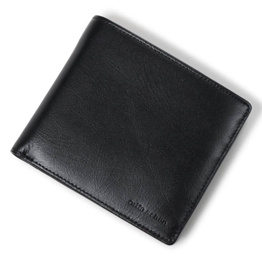 mila schon（ミラショーン） 二つ折り財布 本革 シャドウスムース