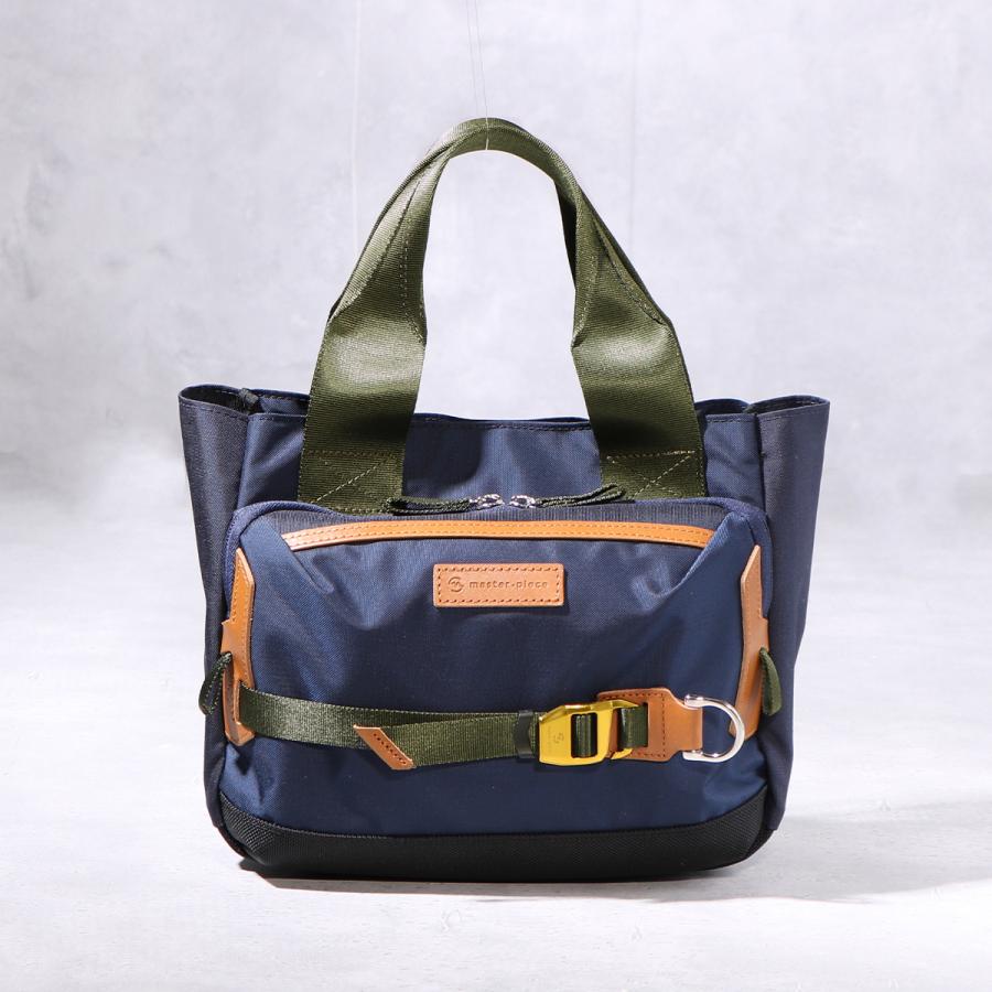 【美品☆master piece】ゴルフ　カート　トートバッグ　ネイビー マスターピース ゴルフ master-piece GOLF 【正規取扱店