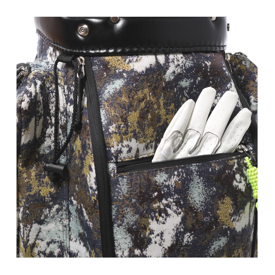 マニウノ ゴルフ キャディバッグ カート型 9分割 9.5型 46インチ対応