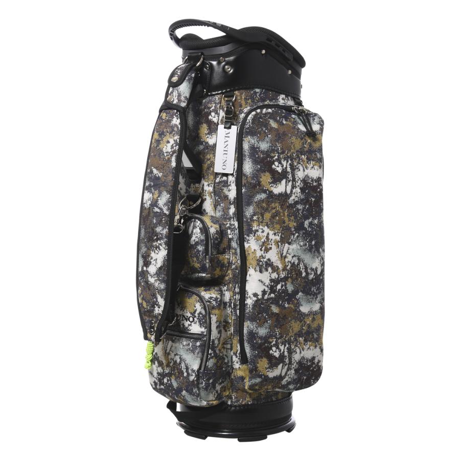 マウロアゴルフ mauloa golf キャディバッグ 9インチ レディース ユニセックス MAULOA スタンドキャディーバッグ パープル×ホワイト