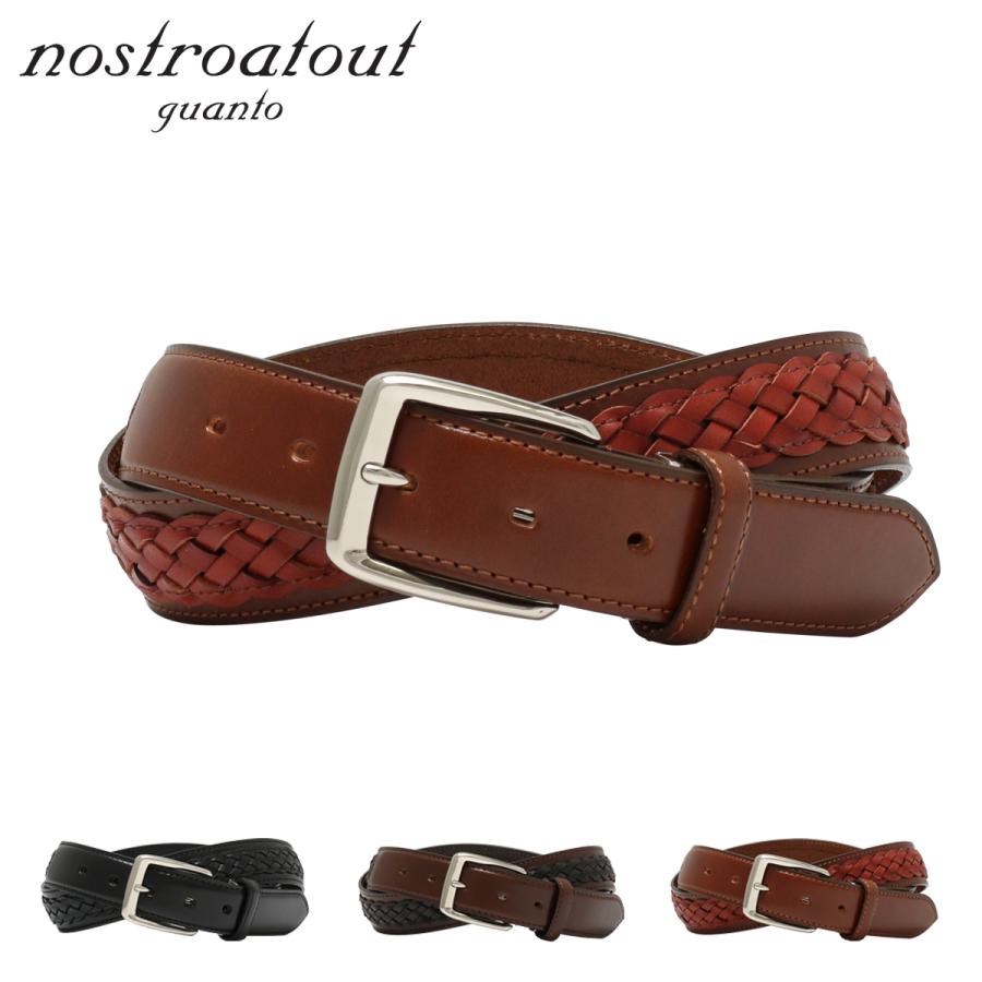 nostroatout ノストロアテュー ベルト 本革 メンズ NA-6120121 nostroatout ノストロアテュー ベルト 本革 メンズ NA-6120121