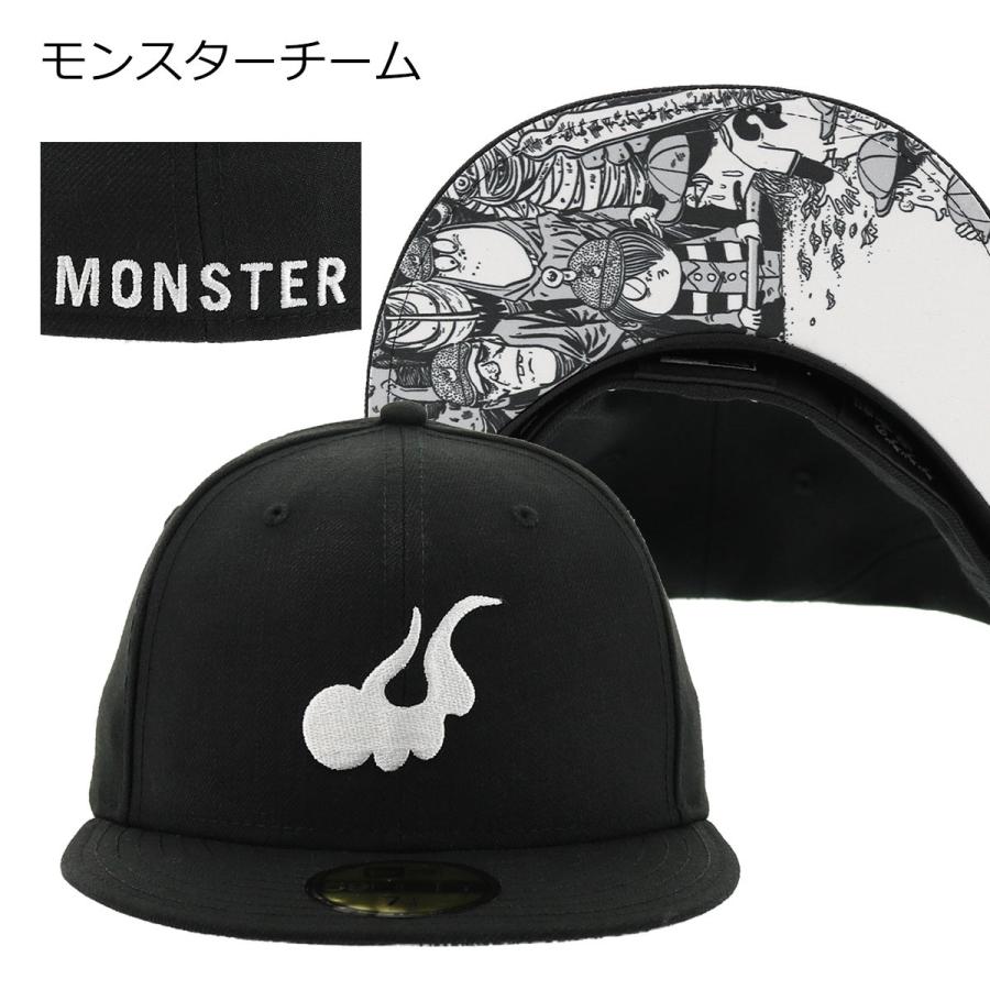 ニューエラ キャップ 59FIFTY ゲゲゲの鬼太郎 おばけナイター メンズ レディース NEW ERA 帽子｜sacsbar｜10