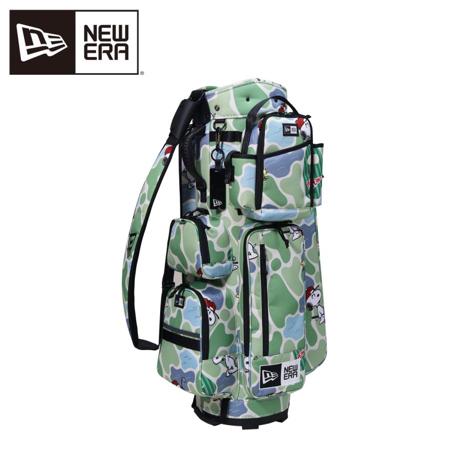 【美品・送料込】ニューエラ ゴルフ キャディバッグ NEW ERA9型48インチ NEW ERA ニューエラ ゴルフ キャディバッグ カート型 5分割 9型