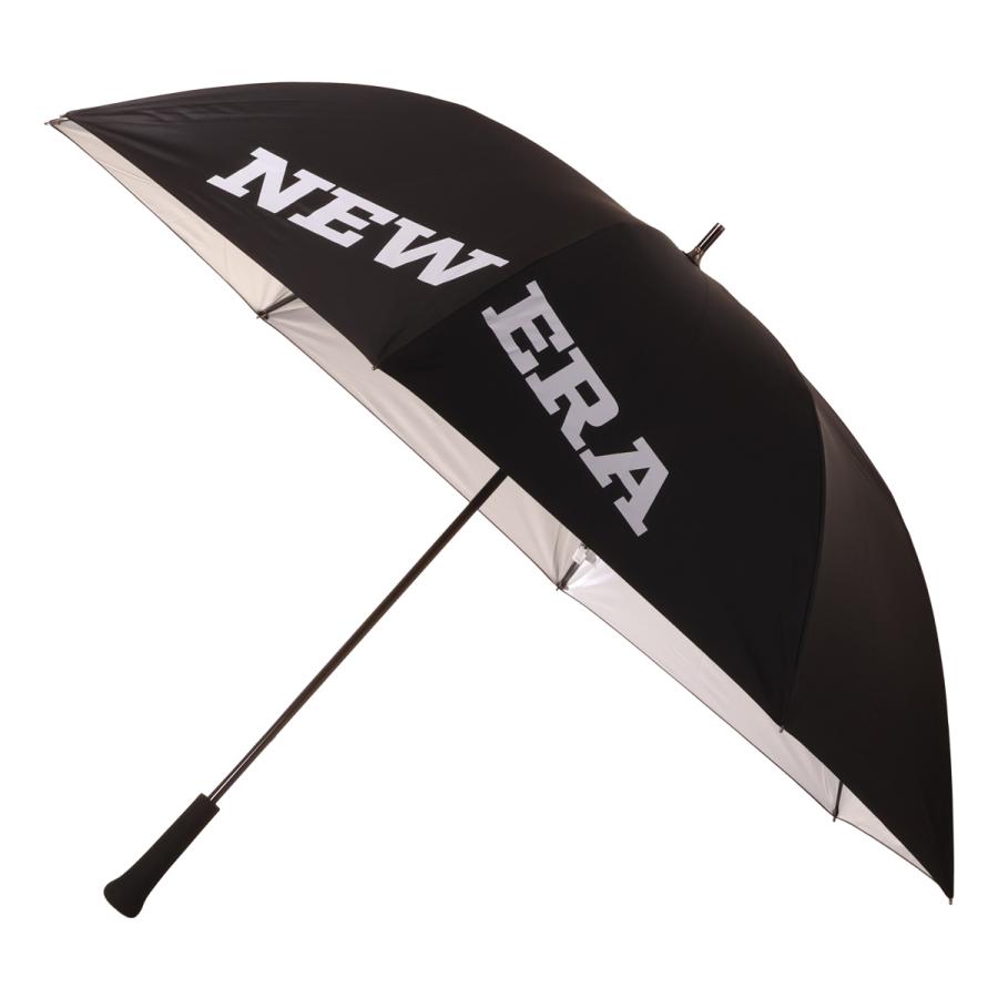 NEW ERA（ニューエラ） ゴルフ 傘 アンブレラ フラッグロゴ ブラック