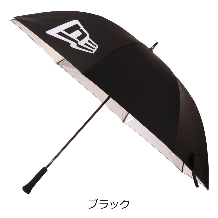 NEW ERA（ニューエラ） ゴルフ 傘 アンブレラ フラッグロゴ ブラック