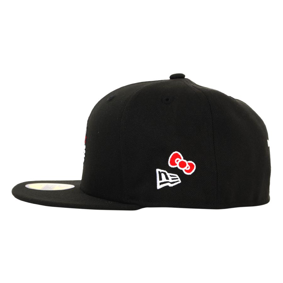 NEW ERA ハローキティ キャップ ブラック NEW ERA・ニューエラ 59FIFTY HELLO KITTY キャップ ブラック