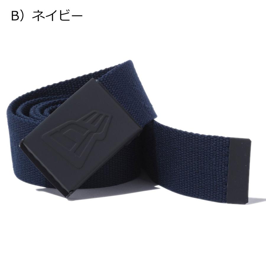 NEW ERA（ニューエラ） ガチャベルト 型押し フラッグロゴ バックル