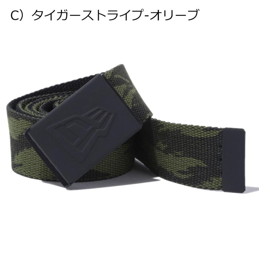 NEW ERA（ニューエラ） ガチャベルト 型押し フラッグロゴ バックル