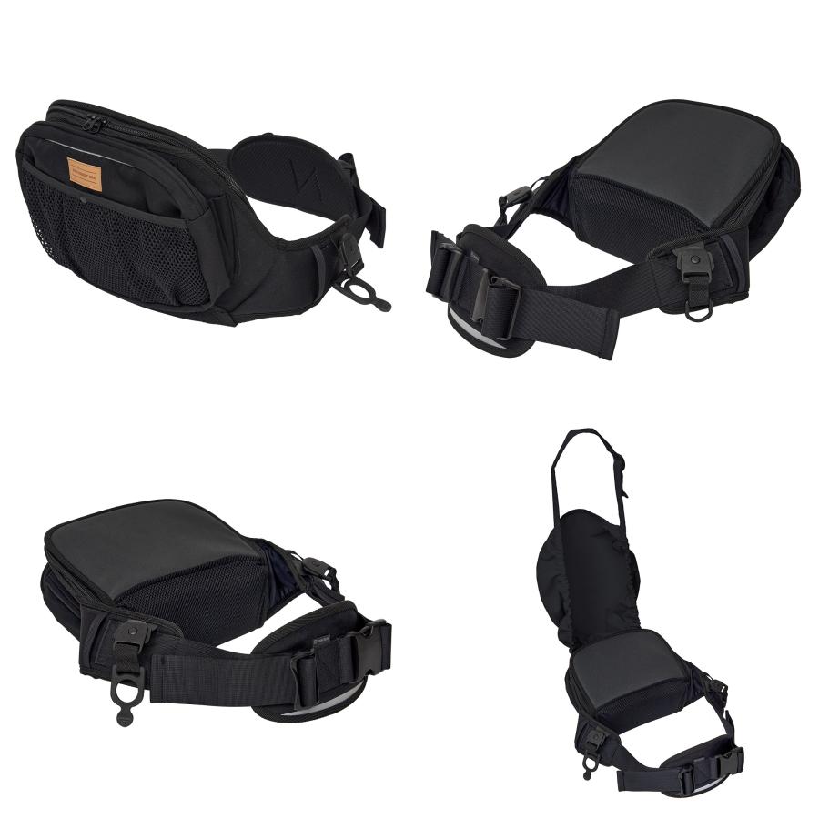 ちょい乗せできるお散歩ポーチ ヒップシートEX 耐荷重15kg エイ