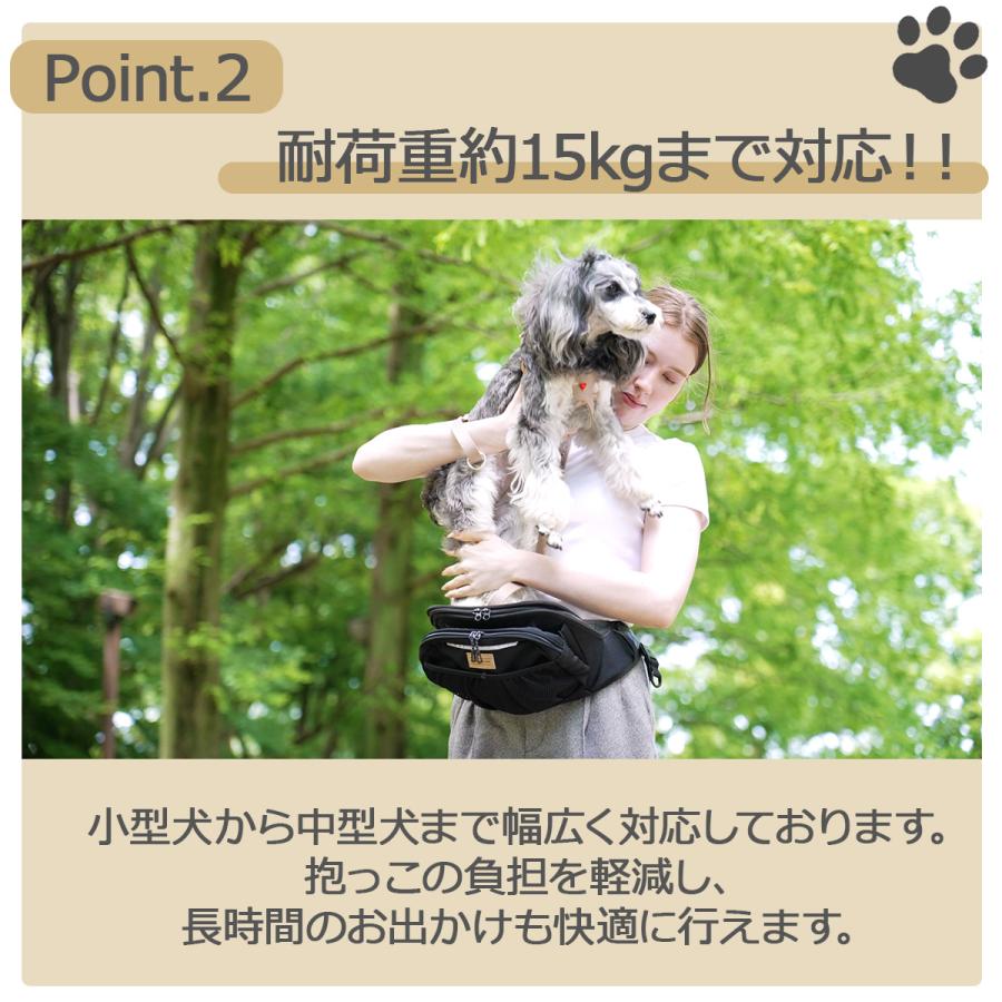 ちょい乗せできるお散歩ポーチ ヒップシートEX 耐荷重15kg エイ