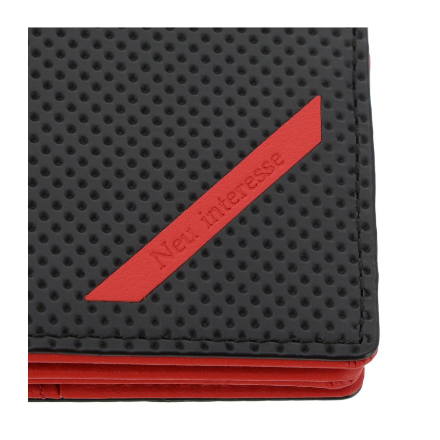 ノイインテレッセ 二つ折り財布 スラッシュ メンズNeu-004 Neu