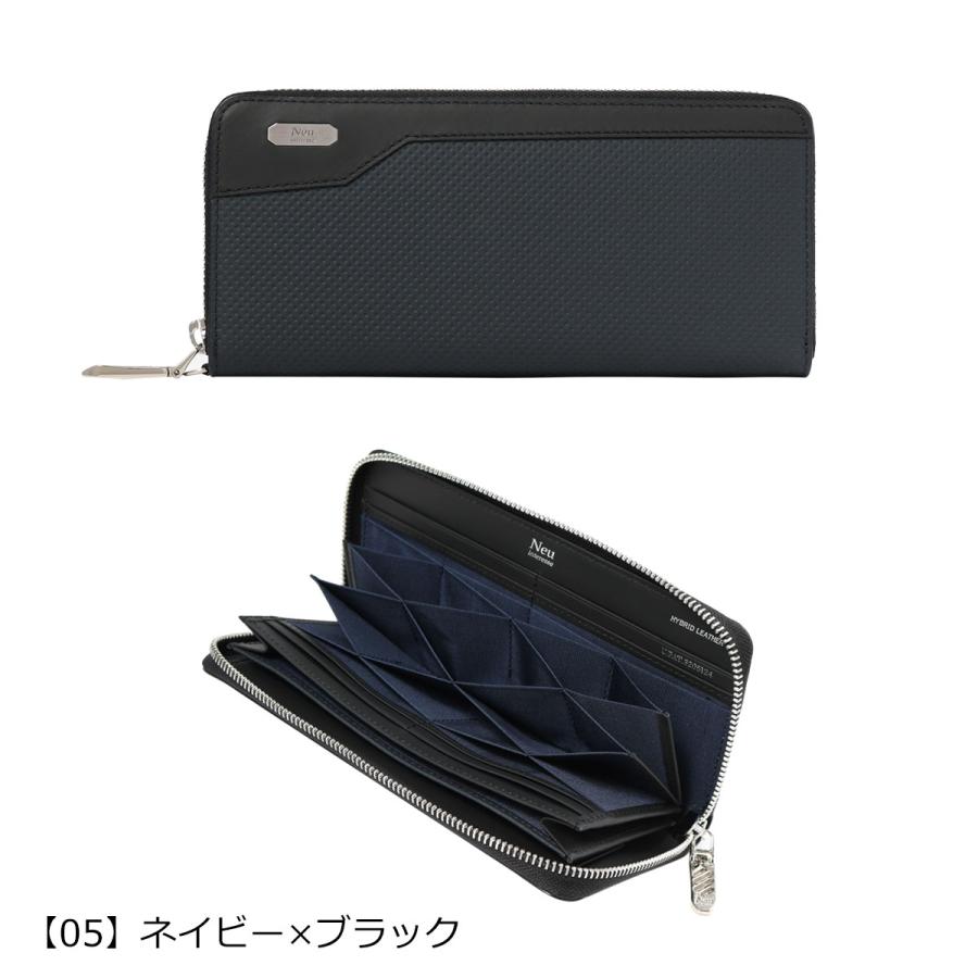 Neu interesse（ノイインテレッセ） 長財布 ラウンドファスナー