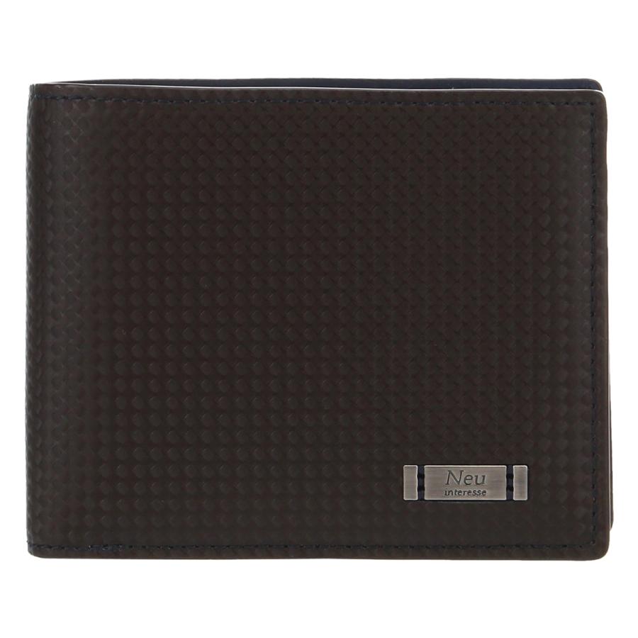Neu interesse（ノイインテレッセ） 二つ折り財布 ナハト メンズ 3541