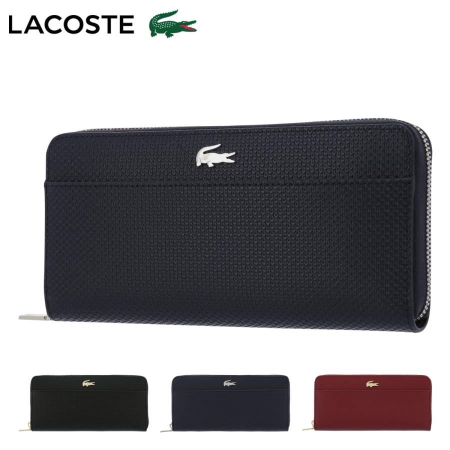 かわいい ラコステ 長財布 ラウンドファスナー Chantaco レディース Nf2739c Lacoste エンボス 牛革 財布 メンズファッション ファッション 17 694 Www Jesuitnola Org