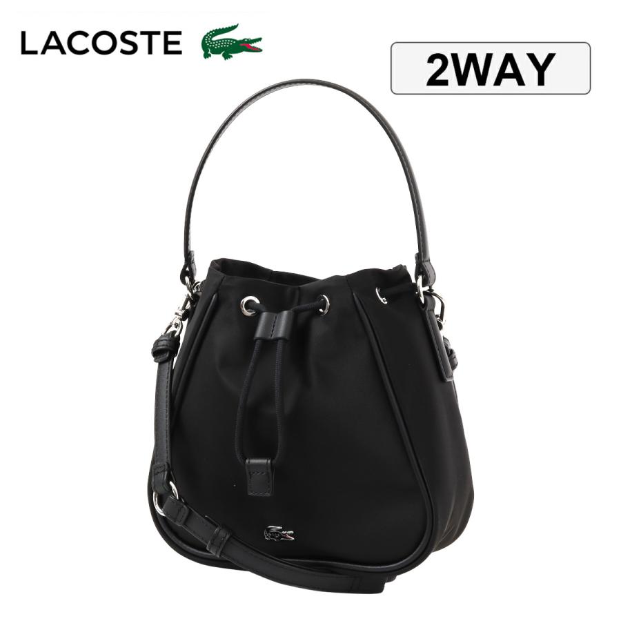 LACOSTE（ラコステ） 巾着バケットバッグ デイ イン レディース
