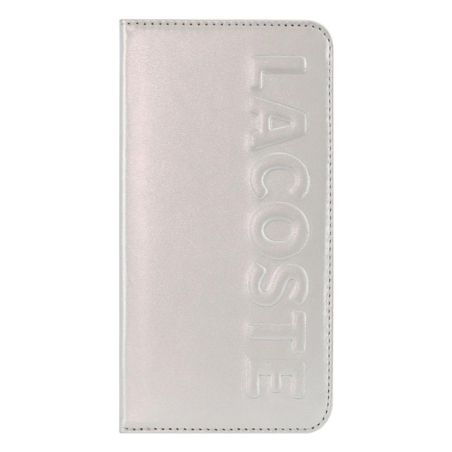 ラコステ　　財布　カード入れ　スマホ入れ　 LACOSTE（ラコステ） スマホケース iPhone XR LOGO MANIA レディース
