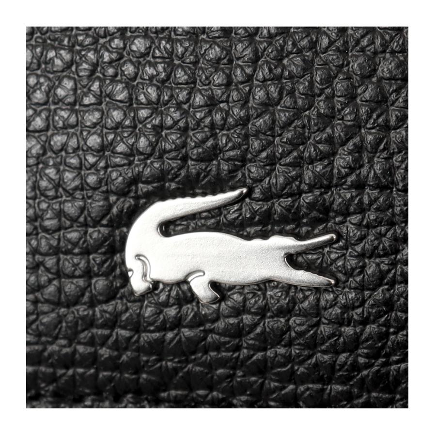 ラコステ LACOSTE レザー 長財布 ブラック LACOSTE - ラコステ LACOSTE レザー 長財布 ブラックの通販 by