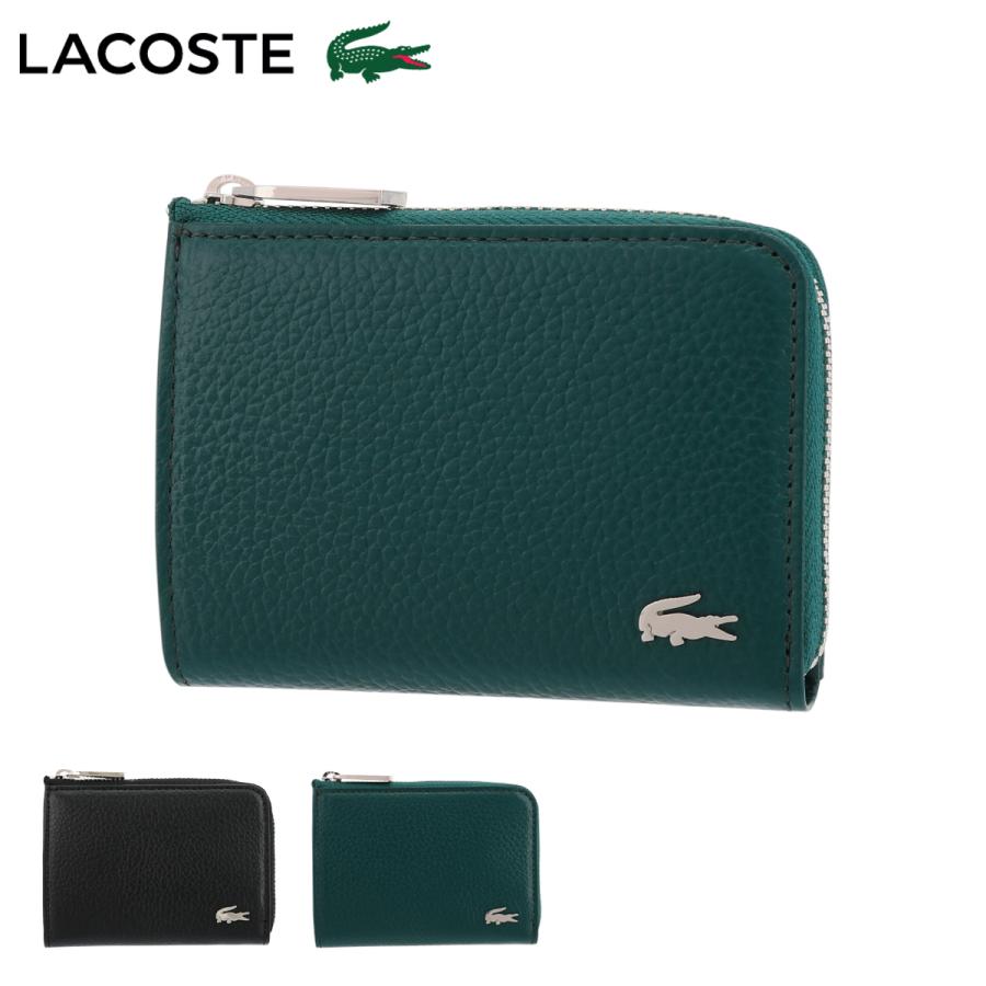 ラコステ 小銭入れ パスケース Jean メンズ Nh4303k Lacoste Idケース カードケース ミニ財布 牛革 シボレザー サックスバーpaypayモール店 通販 Paypayモール