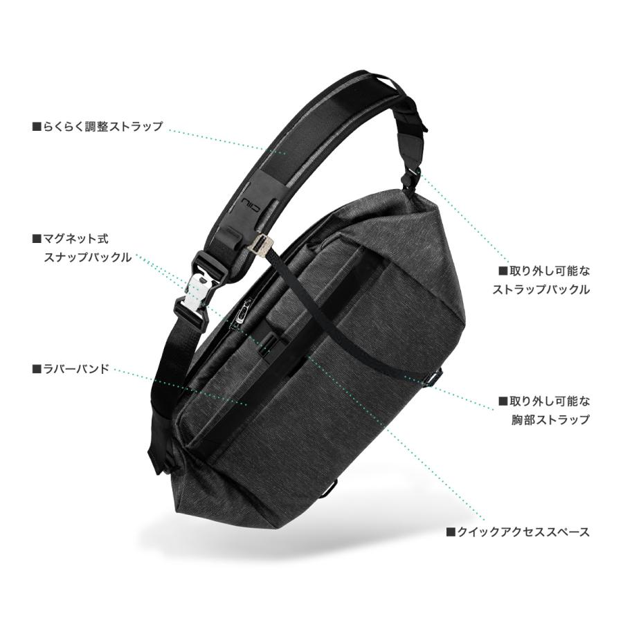 ニード ボディバッグ メンズ レディース キャッシュ CACHE NIID 15