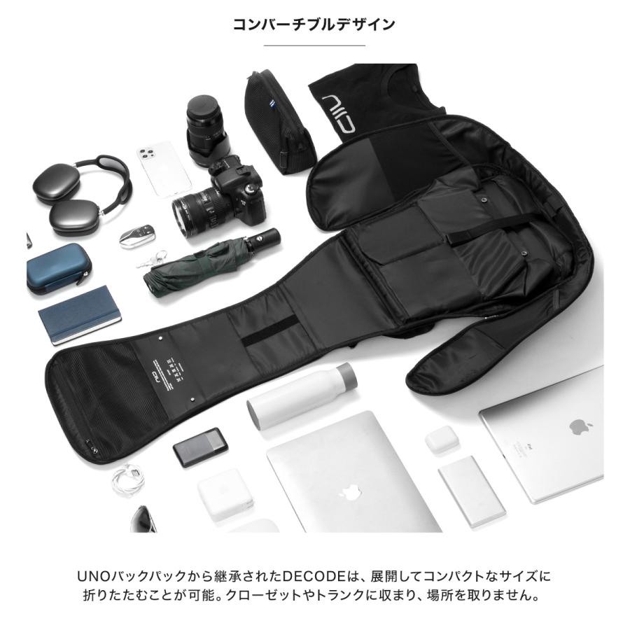 ニード リュック メンズ レディース デコード DECODE NIID 撥水 18L