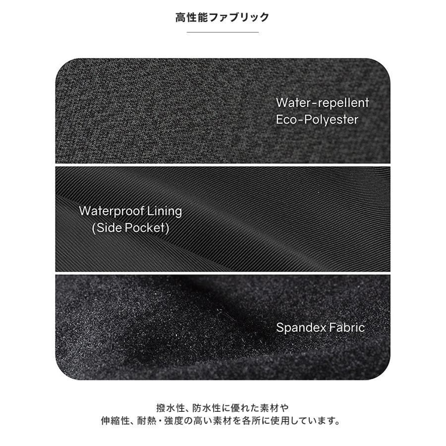 ニード リュック メンズ レディース デコード DECODE NIID 撥水 18L 15.9インチ リュックサック バックパック ビジネスバッグ ビジネスリュックの画像