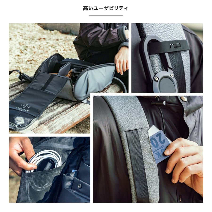 ニード リュック メンズ レディース デコード DECODE NIID 撥水 18L