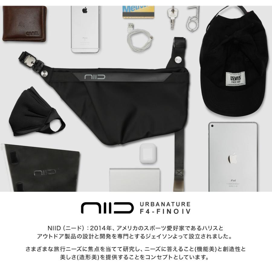 ニード ボディバッグ メンズ レディース FINO IV F4 NIID URBANATURE