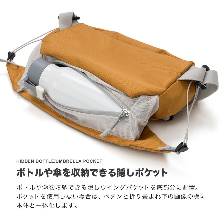 NIID NEO Nomad Sling バック（アンバーオレンジ） NIID ニード ボディバッグ ショルダーバッグ メンズ レディースNEO
