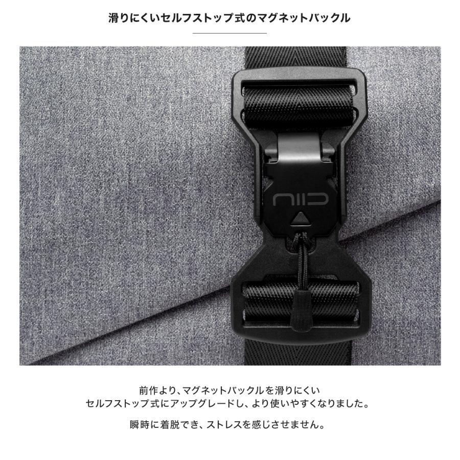 未使用に近い NIID ニード UN R0 PLUS URBANATURE ニード ボディバッグ メンズ レディース R0 PLUS NIID URBANATURE 10.5