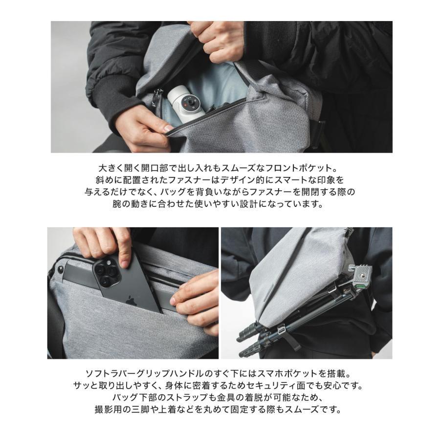 NIID URBANATURE ボディバッグラディアント R0 Plus Radiant R0 Plus Sling Bag NIID ニード R0 プラス スリングバッグ 斜