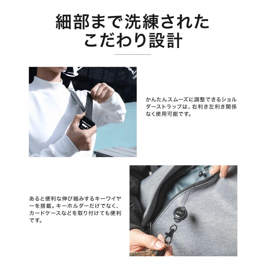 ニード ボディバッグ メンズ レディース R0 PLUS PRO NIID URBANATURE